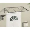 Image de Palram - Marquise Transparente 88x135,5cm Gris 702697