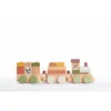 Image de Train Empilable En Bois - Boho Chic