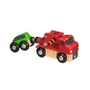 Image de Brio 33528 Depanneuse Rouge Voiture Verte