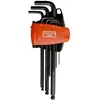 Image de Bahco JEU DE TOURN. D'ANGLE, 9 PCS, 6 PANS, TÃTE SPHÃRIQUE, BRUNIS - BE-9688
