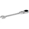 Image de ClÃ© mixte Ã  cliquet avec tÃªte articulÃ©e 11 mm avec finition chromÃ©e 41RM-11 Bahco