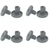 Image de Roulettes de panier pour lave-vaisselle, paquet de 8 Gris foncÃ© 40 mm