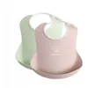 Image de Bavoir, Lot De 2, Vert Pastel/Rose Pastel
