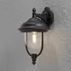 Image de Jolie Applique D'extÃ©rieur Parma InversÃ©e Noire