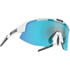 Image de Bliz - Lunettes de soleil polyvalentes - Matrix Shiny White Smoke W Blue Multi - Blanc