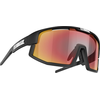 Image de Bliz - Lunettes de soleil polyvalentes - Vision Matt Black Brown W Red Multi - Noir