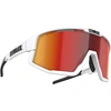 Image de Bliz - Lunettes de soleil de sport - Fusion Matt White Smoke W Red Multi - Blanc