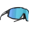 Image de Bliz - Lunettes de soleil de sport - Fusion Matt Black Smoke W Blue Multi - Noir