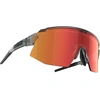 Image de Bliz - Lunettes de sport - Breeze Trans Dark Grey Brown W Red Multi - Gris