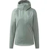 Image de Haglöfs - Veste de randonnée légère et polyvalente - L.I.M Mimic Barrier Hood W Dew Green pour Femme en Softshell - Taille S - Vert