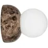Image de Globen Lighting Applique murale/Plafonnier Torrano 13 cm Marron