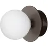 Image de Globen Lighting Plafond Art Déco Bronze-blanc