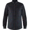 Image de Fjall Raven - Chemise épaisse en coton biologique - Övik Flannel Shirt M Dark Navy pour Homme en Coton - Taille S