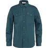 Image de Fjall Raven - Chemise robuste et respirante - Singi Trekking Shirt LS M Mountain Blue pour Homme - Taille L - Bleu