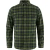 Image de Fjall Raven - Chemise en coton biologique - Skog Shirt M Deep Forest Laurel Green pour Homme en Coton - Taille S - Vert