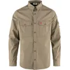 Image de Fjall Raven - Chemise robuste et respirante - Singi Trekking Shirt LS M Suede Brown pour Homme - Taille L - Beige