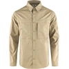 Image de Fjall Raven - Chemise en G-1000® Air Stretch - Abisko Trail Shirt LS M Fossil pour Homme en Coton - Taille XL - Beige