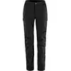 Image de Fjall Raven - Pantalon de randonnée - Abisko Hybrid Trail Trousers W Black - Taille S/M - Noir