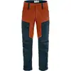 Image de Fjall Raven - Pantalon résistant de randonnée - Keb Trousers M Dark Navy Autumn Leaf pour Homme en Coton - Taille S/M