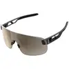 Image de Lunettes de soleil POC Elicit (Uranium Black/Clarity Trail/Partly Sunny Silver) Cat 2