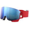 Image de Masque de ski POC Nexal Mid (Rouge/Blanc/Partly Sunny Blue) cat 2