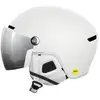 Image de Casque de ski à visière POC Obex Visor (Hydrogen White/Clarity Universal/Partly Sunny/Silver)