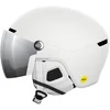 Image de POC - Casque de ski/snowboard - Obex Visor Hydrogen White/Clarity Universal/Partly Sunny/Silver - Taille 59-62 cm - Blanc