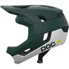 Image de POC - Casque intégral de VTT - Otocon Race Mips Pargasite Green Matt/Hydrogen White Matt - Taille 51-54 cm - Vert