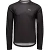 Image de POC - Tee-shirt léger et respirant - Motion Air LS Jersey M Uranium Black pour Homme - Taille S - Noir