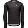 Image de POC - Tee-shirt léger et respirant - Motion Air LS Jersey M Uranium Black pour Homme - Taille XL - Noir