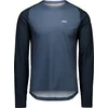 Image de POC - Tee-shirt léger et respirant - Motion Air LS Jersey M Apatite Navy pour Homme - Taille M