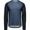Image de POC - Tee-shirt léger et respirant - Motion Air LS Jersey M Apatite Navy pour Homme - Taille S