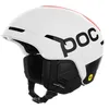 Image de Casque de ski POC Obex Connect (Hydrogen White/Fluorescent Orange AVIP)