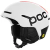 Image de POC - Casque de ski/snowboard - Obex Connect Hydrogen White/Fluorescent Orange AVIP - Taille 59-62 cm - Blanc