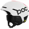 Image de POC - Casque de ski/snowboard - Obex Connect Hydrogen White/Fluorescent Orange AVIP - Taille 51-54 cm - Blanc
