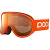 Image de POC - Masque de ski - Pocito Retina Fluorescent Orange/Partly Sunny Light Orange en Silicone