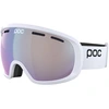 Image de POC - Masque de ski photochromique - Fovea Photochromic Hydrogen White/Photochromic/Changeable Sky Blue - Blanc