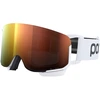 Image de POC - Masque de ski avec lentille de rechange - Nexal Mid Hydrogen White/Partly Sunny Orange - Blanc