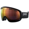 Image de Masque de ski POC Fovea (Uranium Black/Partly Sunny Orange) cat 2
