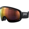 Image de POC - Masque de ski - Fovea Uranium Black/Partly Sunny Orange - Noir