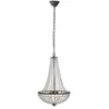 Image de Markslojd Grs107027 - Plafonnier Lustre En Cristal Ã 2 Ampoules Noir Sable, E14