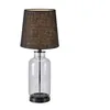Image de MarkslÃ¶jd Costero Lampe De Table E14 6 W Led Noir, Transparent