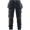 Image de BlÃ¥klÃ¤der 1990 - Pantalon X1900 artisan stretch 2D - C48 - Marine/Noir