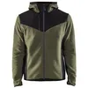 Image de Blaklader - Veste TricotÃ©e Softshell - Vert FoncÃ©/noir - 594025364199xxl