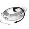 Image de Electrolux S.STEAMKIT piÃ¨ce et accessoire de four Kit de cuisson vapeur Noir, Acier inoxydable, Transparent Verre, Acier inoxydable