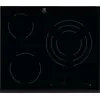 Image de Electrolux Plaque de cuisson Vitrocéramique Noire 300 Standard 60 cm EHV6232FOK