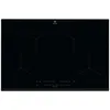 Image de Electrolux EIT814 - Table de cuisson Ã  induction - 4 plaques de cuisson - Niche - largeur : 75 cm - profondeur : 49 cm - noir - avec avant biseautÃ©