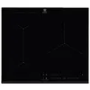 Image de Electrolux EIV63343 - Table de cuisson Ã  induction - 3 plaques de cuisson - Niche - largeur : 56 cm - profondeur : 49 cm - noir - avec avant biseautÃ©