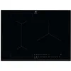 Image de Electrolux EIV73342 - Table de cuisson Ã  induction - 3 plaques de cuisson - Niche - largeur : 56 cm - profondeur : 49 cm - noir - avec avant biseautÃ©