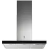 Image de Hotte Electrolux LFT769X MontÃ©e au mur Noir, Acier inoxydable 615 mÂ³/h